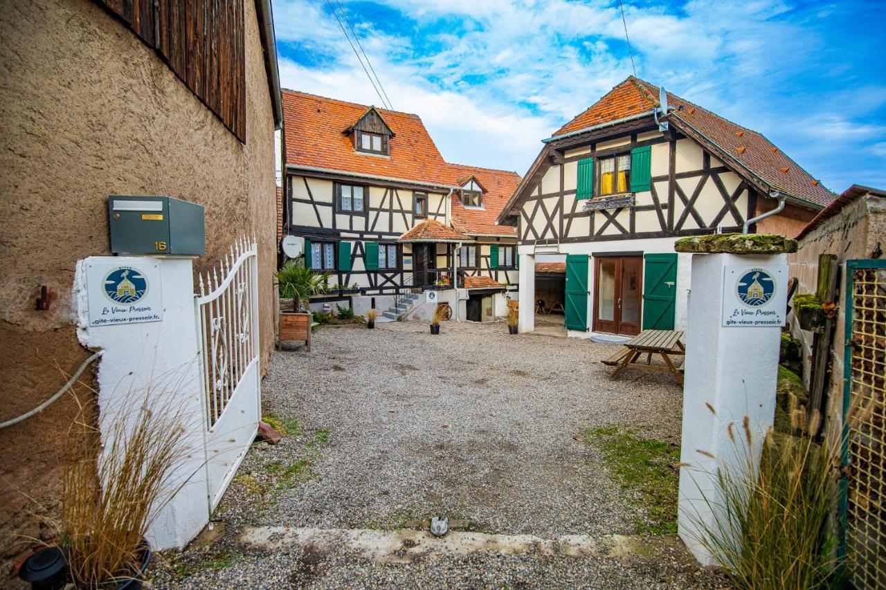 Вилла Le Vieux Pressoir Дифенталь Экстерьер фото